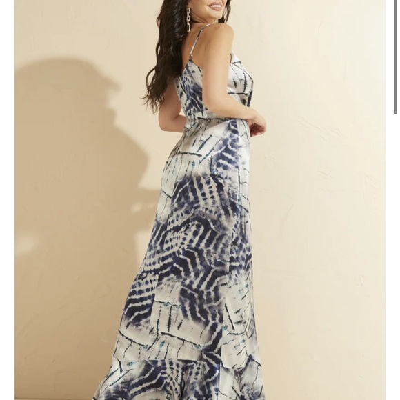 New Marciano Maxi Dress 100% silk - Picture 3 of 9